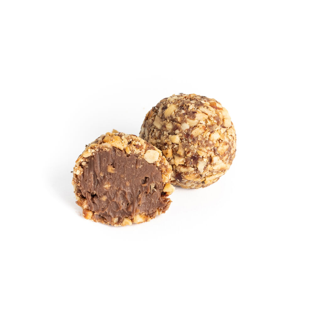 Südlü şokoladlı, fındıqlı trüfel 7717